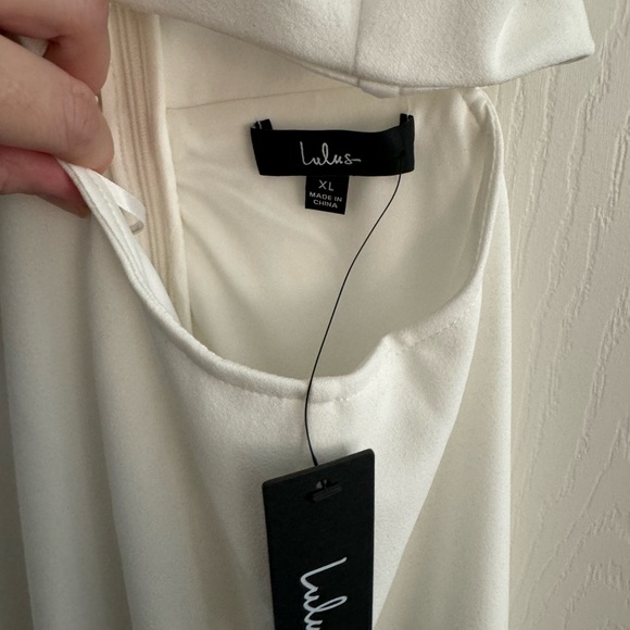 Lulus Only the Good Times White Sleeveless Cutout Midi Dress - Picture 7 of 9